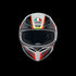 K1 S BLIPPER GREY/RED - CASCO MOTO INTEGRAL E2206